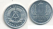 Deutschland, DDR, 1 Pfennig -