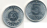 Deutschland, DDR, 5 Pfennig -