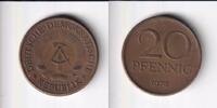 Deutschland, DDR, 20 Pfennig -