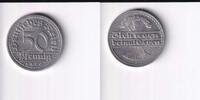 Deutsches Reich, Weimarer Republik, 50 Pfennig Aluminium, -