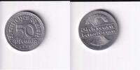 Deutsches Reich, Weimarer Republik, 50 Pfennig Aluminium, -