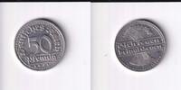 Deutsches Reich, Weimarer Republik, 50 Pfennig Aluminium, -