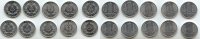 Deutschland 1 Pfennig DDR Lot 10 Stück -