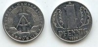 Deutschland 1 Pfennig DDR -