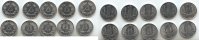 Deutschland 1 Pfennig DDR Lot 10 Stück -