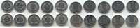 Deutschland 1 Pfennig DDR Lot 10 Stück -