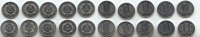 Deutschland 1 Pfennig DDR Lot 10 Stück -