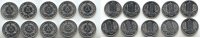 Deutschland 1 Pfennig DDR Lot 10 Stück -