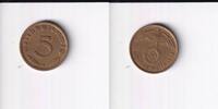 Deutsches Reich, Drittes Reich, 5 Reichspfennig -