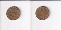 Deutsches Reich, Drittes Reich, 5 Reichspfennig -