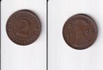 Deutsches Reich, Weimarer Republik, 2 Reichspfennig -
