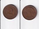 Deutsches Reich, Weimarer Republik, 2 Reichspfennig -