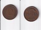 Deutsches Reich, Weimarer Republik, 2 Reichspfennig -