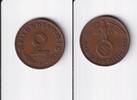 Deutsches Reich, Drittes Reich, 2 Reichspfennig mit Hakenkreuz, -