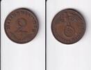 Deutsches Reich, Drittes Reich, 2 Reichspfennig -
