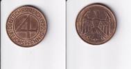 Deutsches Reich, Weimarer Republik, 4 Reichspfennig -