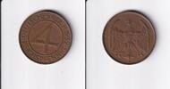 Deutsches Reich, Weimarer Republik, 4 Reichspfennig -