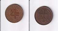 Deutsches Reich, Weimarer Republik, 4 Reichspfennig -