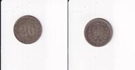 Deutsches Reich, Kaiserreich, 20 Pfennig 1875 D kleiner Adler, Silber, s, 7,99 EUR  plus 7,00 EUR verzending