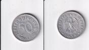 Deutsches Reich, Drittes Reich, 50 Reichspfennig ohne Hakenkreuz, -