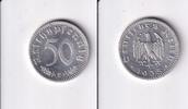 Deutsches Reich, Drittes Reich, 50 Reichspfennig ohne Hakenkreuz, -