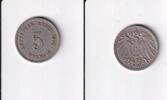 Deutsches Reich, Kaiserreich, 5 Pfennig großer Adler, -