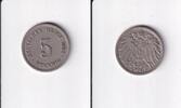 Deutsches Reich, Kaiserreich, 5 Pfennig großer Adler, -