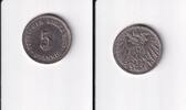 Deutsches Reich, Kaiserreich, 5 Pfennig großer Adler, -