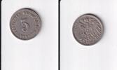 Deutsches Reich, Kaiserreich, 5 Pfennig großer Adler, -