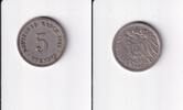 Deutsches Reich, Kaiserreich, 5 Pfennig großer Adler, -