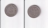 Deutsches Reich, Kaiserreich, 5 Pfennig großer Adler, -