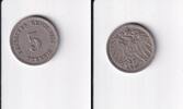 Deutsches Reich, Kaiserreich, 5 Pfennig großer Adler, -