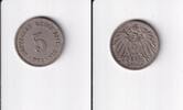 Deutsches Reich, Kaiserreich, 5 Pfennig großer Adler, -