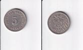 Deutsches Reich, Kaiserreich, 5 Pfennig großer Adler, -