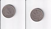 Deutsches Reich, Kaiserreich, 5 Pfennig großer Adler, -