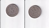 Deutsches Reich, Kaiserreich, 5 Pfennig großer Adler, -
