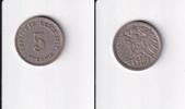 Deutsches Reich, Kaiserreich, 5 Pfennig großer Adler, -