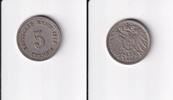 Deutsches Reich, Kaiserreich, 5 Pfennig großer Adler, -