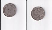 Deutsches Reich, Kaiserreich, 5 Pfennig großer Adler, -