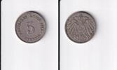 Deutsches Reich, Kaiserreich, 5 Pfennig großer Adler, -