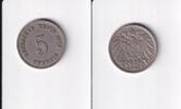 Deutsches Reich, Kaiserreich, 5 Pfennig großer Adler, -