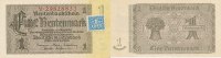 Kuponausgabe,Sowjetische Besatzungszone 1 Rentenmark 30. Januar 1937 mit... 7,99 EUR  plus 7,00 EUR verzending