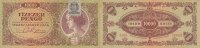 Ungarn 10ooo Pengö 15.Juli 1945 P.119 gebraucht III+ 3,99 EUR  plus 7,00 EUR verzending