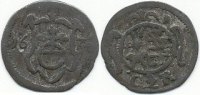 Sachsen, Albertinische Linie 1 Pfennig CR -