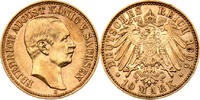 Sachsen 10 Mark Friedrich August III. -