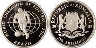 Somalia 250 Shillings Fußballweltmeister Brasilien -