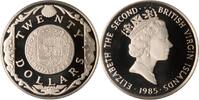Britische Jungferninseln 20 Dollars Spanische Golddublone -