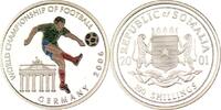 Somalia 100 Shillings Fußballspieler vor dem Brandenburger Tor -