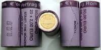BRD 125 x 2 Euro Originalrollen-Komplettsatz 50 Jahre Römische Verträge -