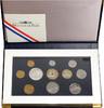 Frankreich 1 Centime - 100 Francs KMS Jahressatz -